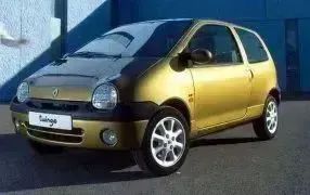 Maßgeschneiderte Autoschutzhülle (Autoabdeckung) Renault Twingo (1993-2007)  Cabrio - Black Coverlux+