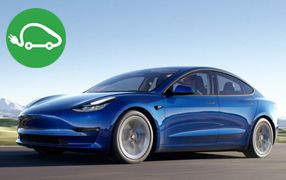 TESLA MODEL 3 Kofferraummatte - Gratis versand