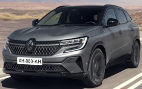 Renault Austral Textil Premium Fußmatten Set Vorne und Hinten