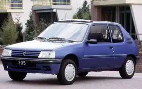 Peugeot 205 CTI Biarritz Sitzbezüge neuer Polsterbezug - de