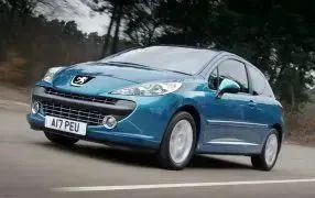 SCHÖNEK Gummimatten Fußmatten Automatten für PEUGEOT 207 / CC / SW 4-teilig