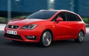 Fußmatten Auto für Seat Ibiza IV (2008-2017) - Veloursmatten schwarze  Automatten Autoteppiche - DGS Autodywan schwarz