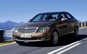 Autoplanen Garagen für Mercedes-Benz C-Klasse(W204) C200 Coupe[2007-2015],  Staubdicht Vollgarage Autoabdeckung, Wasserdicht Auto Abdeckplane
