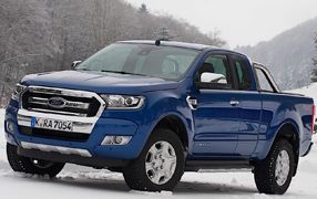 Gummi Fussmatten Ford Ranger Wildtrak 2.0 Eco Blue