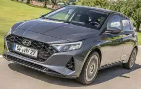 Hyundai i20 Fußmatten, Gummi, grau – Hyundai Zubehör