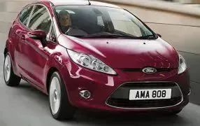 Gummi Fußmatten für Ford Fiesta Type 2 Facelift