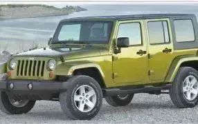 JEEP WRANGLER Autoplane - Gratislieferung