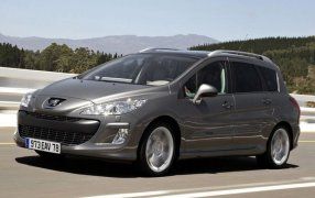 Schonbezüge Sitzbezüge für Peugeot 308 4007 4008 Grau Schwarz Vorne 1+