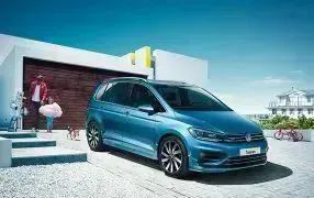 Auto Sitzbezüge für VW Touran/Touran L Active TSI DSG, PU Leder