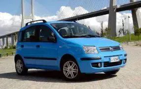 Sports Style Grau & Schwarzer Sitzbezug Set für Fiat Panda 2003-2018