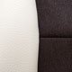 Kunstleder beige / Wildleder grau