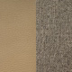 Wildleder braun / Jacquard braun 